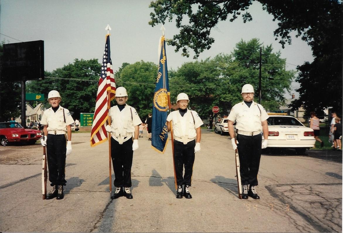 American Legion Memorial Post 614 Color Guard and Rifle Squad